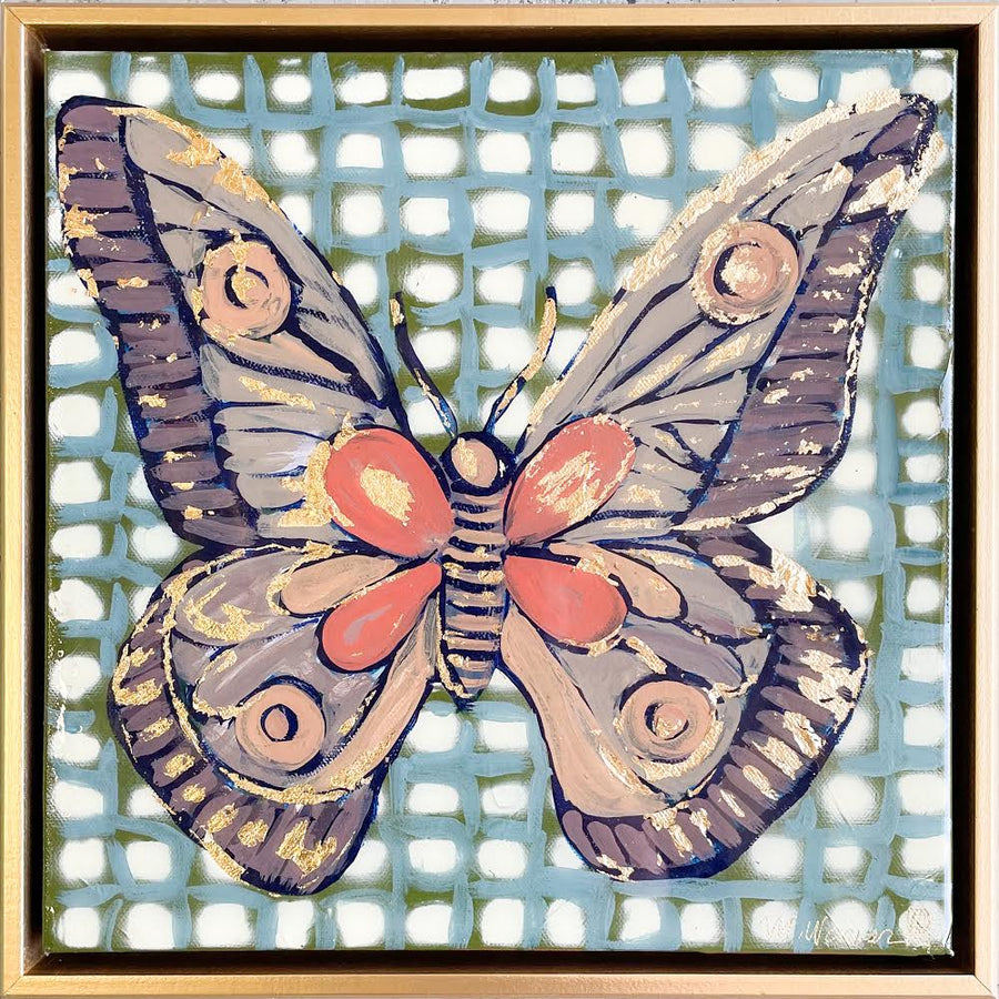 Butterfly Picnic 2 - 12” x 12